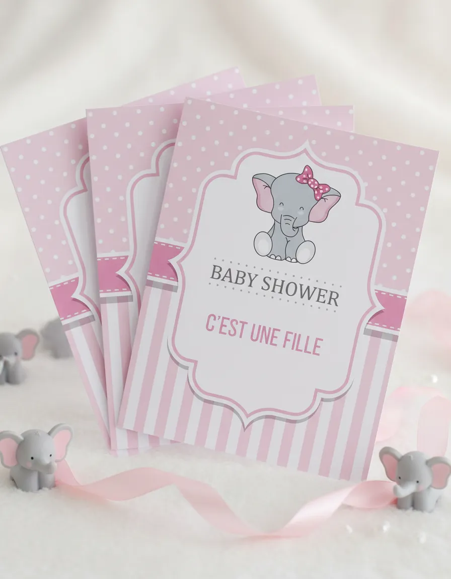 Cartons d'invitations personnalisés