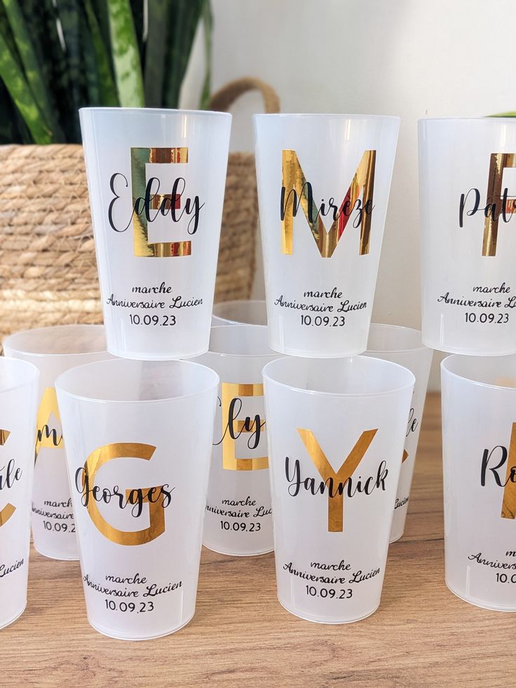 Goblets personnalisé