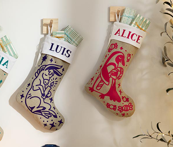 Chaussettes de Noël personnalisées