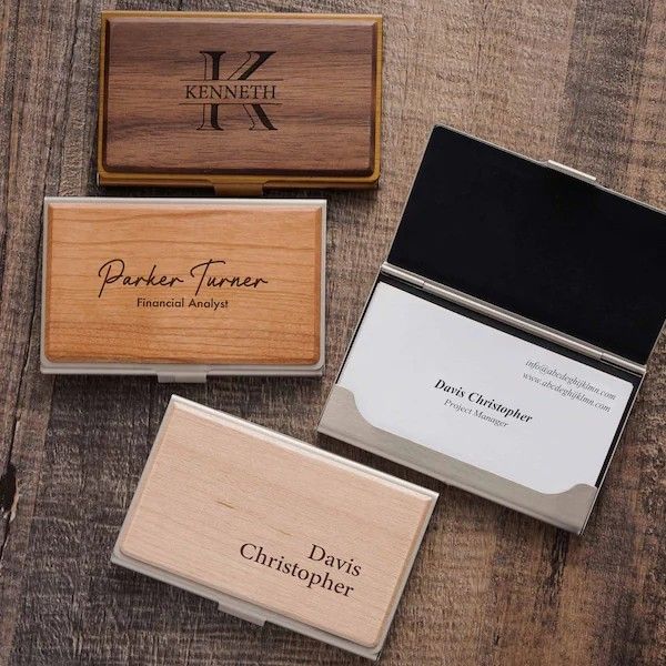 Porte-carte de visites personnalisé